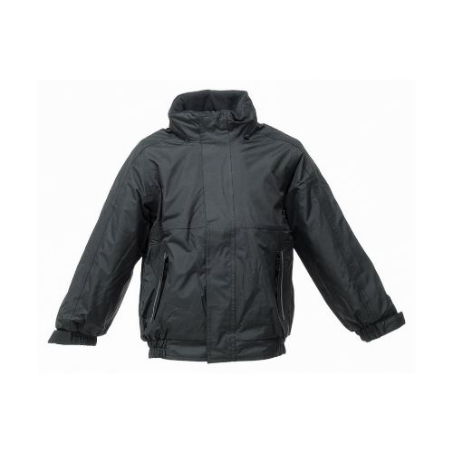 Regatta Junior Kids Dover Jacket Black/Ash